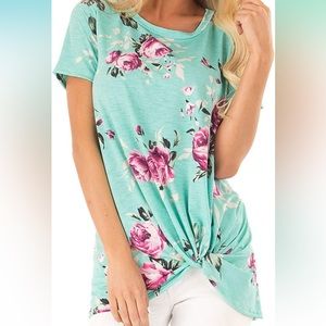 Floral Top NWOT